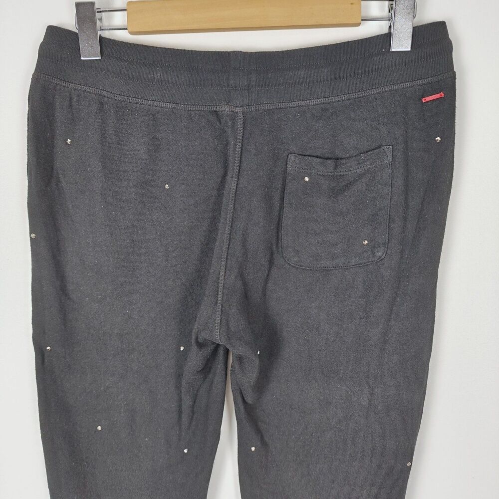 n:PHILANTHROPY Derby Jogger Rhinestone Distressed Women’s Sweatpants Sz S Grunge - Picture 5 of 9